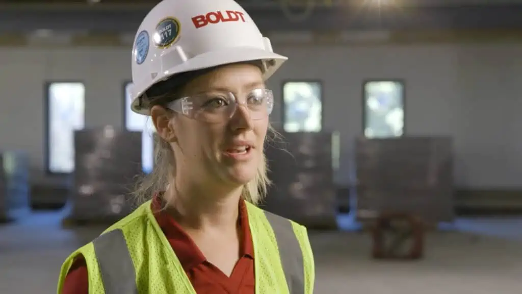Catie - Construction worker describes her employment experience at 